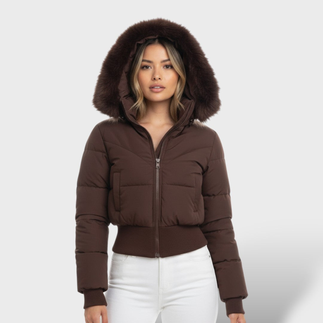 Cropped Puffer Jacket